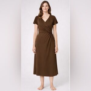 Studio M Brown Midi Dress